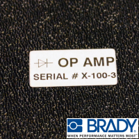 Brady B-459 Matt White Polyester With Permanent Acrylic Adhesive