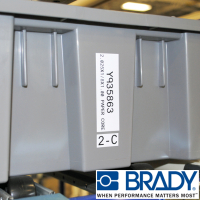 Brady B-488 Matt White Polyester With Permanent Acrylic Adhesive