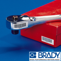 Brady B-7519 Gloss White Polypropylene With Permanent Acrylic Adhesive