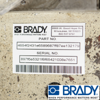 Brady ToughBond Series B-483 Labels