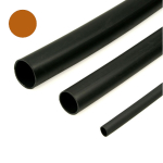 PLF100-12.7 Brown polyolefin 2:1 heatshrink 12.7mm