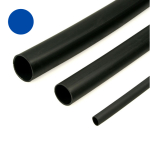 PLF100-25.4 Blue polyolefin 2:1 heatshrink 25.4mm
