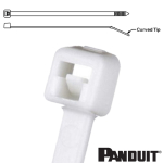 Panduit PLT1M-M69 99x2.5mm ivory flame retardant nylon 6.6 cable ties