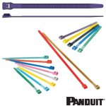 IT9115-CUV7A 389x8.9mm purple weather resistant In-line cable tie