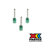CEF034G Turquoise German colour coded ferrule 0.34mm²