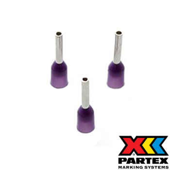 CEF025F Violet French colour coded ferrule 0.25mm²