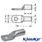 84V412 Klauke M12 stainless steel lug 25mm²