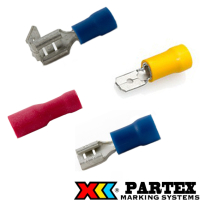 Partex PVC Insulated Push-On Terminals