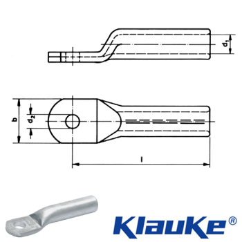 209R16 Klauke aluminium compression lug 120mm² 209R16 Klauke aluminium compression lug 120mm²