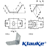 2115 Klauke un-insulated 90° angled tab 0.8 x 6.3mm 2115 Klauke un-insulated 90° angled tab 0.8 x 6.3mm