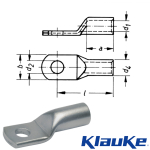 9R6 Klauke R series M6 cable lug 120mm²