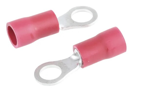FVWS1.25-5 JST PVC insulated ring terminal 0.25-1.65mm² FVWS1.25-5 JST PVC insulated ring terminal 0.25-1.65mm²