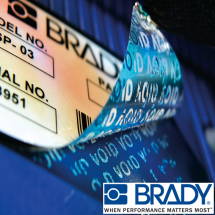 Brady B-7576 Defender Label