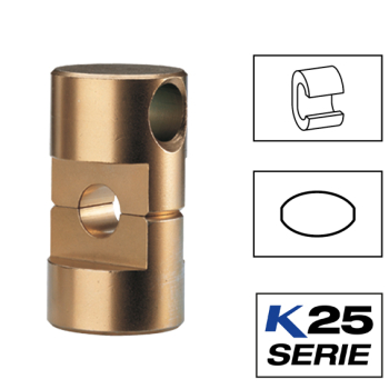 Klauke HC25/HMC25 Crimping Dies For C Type Clamps Klauke HC25/HMC25 Crimping Dies For C Type Clamps