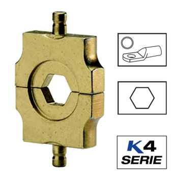 Klauke HM4 Crimping Dies For Tubular Cable Lugs Klauke HM4 Crimping Dies For Tubular Cable Lugs