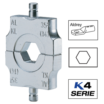Klauke HAD4 Crimping Dies For Aldrey Conductors According To DIN Klauke HAD4 Crimping Dies For Aldrey Conductors According To DIN