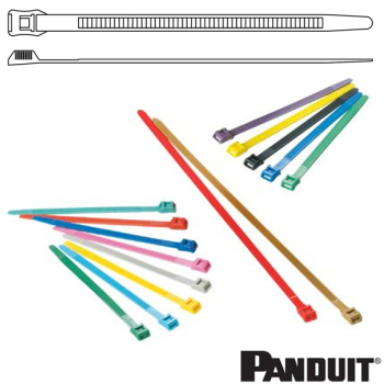 Coloured Weather Resistant In-Line Cable Ties Coloured Weather Resistant In-Line Cable Ties