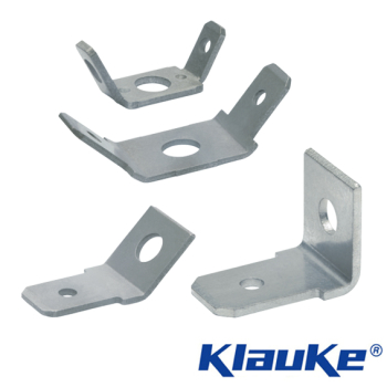 Klauke non-insulated angled tabs