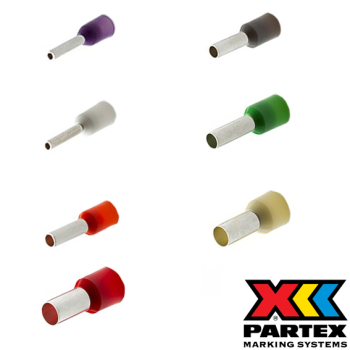 French Colour Coded Insulated Long Ferrules 0.75 to 35mm²
