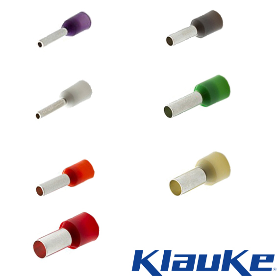 Color Coded Ferrule Klauke French Colour Coded Insulated Ferrules 0.25 to 35mm ...
