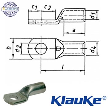 Klauke L Series Cable Lugs 0.75-630mm²