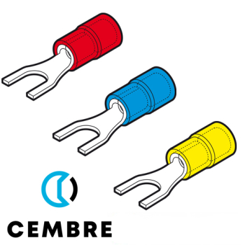 Cembre PVC Insulated Fork Terminals