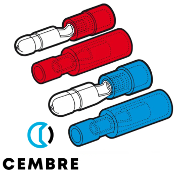 Cembre Polycarbonate Insulated Bullet & Socket Terminals