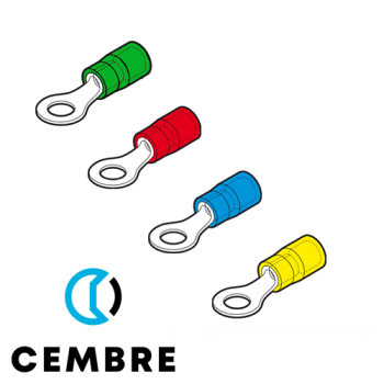 Cembre PC Insulated Ring Terminals