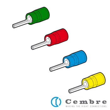 Cembre polycarbonate Insulated Pin Terminals