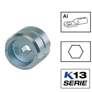 Klauke HAST13 Crimping Dies For Aluminium Compression Joints According To DIN
