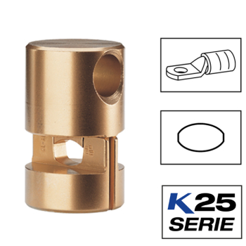 Klauke HIS25 Crimping Dies For Insulated Cable Lugs & Connectors