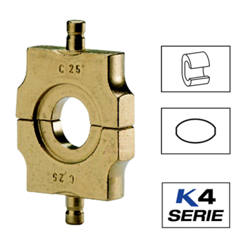 Klauke HC4/HMC4 Crimping Dies For C Type Clamps Klauke HC4/HMC4 Crimping Dies For C Type Clamps