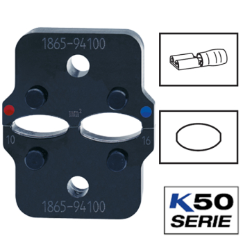 Klauke IS50 Single Crimping Crimping Dies For Insulated Cable Connections