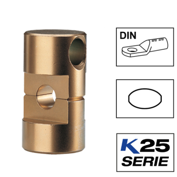 Klauke HDP25 Crimping Dies For Double Compression Cable Lugs Klauke HDP25 Crimping Dies For Double Compression Cable Lugs