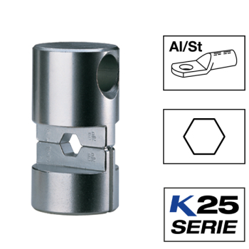 Klauke HAST25 Crimping Dies For Compression Joints According To DIN Klauke HAST25 Crimping Dies For Compression Joints According To DIN