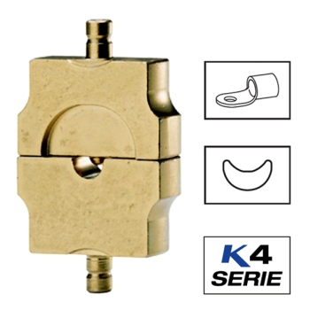 Klauke HQ4 Crimping Dies For Solderless Terminals & Pin Terminals To DIN Klauke HQ4 Crimping Dies For Solderless Terminals & Pin Terminals To DIN