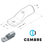A2-M5/9 Cembre ring terminal with contained palm 10mm²