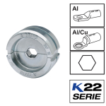 Klauke A2235 Crimping dies 35mm sq for aluminium lugs to DIN