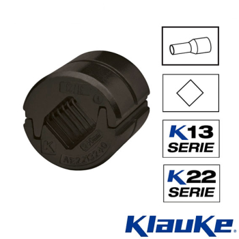 Klauke AE2213240 Crimping Die For Cable End-Sleeves Klauke AE2213240 Crimping Die For Cable End-Sleeves