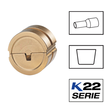 Klauke AES22240S Trapezoid Crimping dies 240mm sq Klauke AES22240S Trapezoid Crimping dies 240mm sq