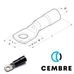 ANE12-M10 Cembre insulated lug for extra flexible conductors 50mm²