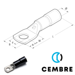 ANE12-M8 Cembre insulated lug for extra flexible conductors 50mm² ANE12-M8 Cembre insulated lug for extra flexible conductors 50mm²