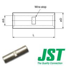 C-70 JST butt connector 60.57-76.28mm&#178;