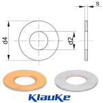 CS1022 M10 Bi-metallic washer CS1022 M10 Bi-metallic washer