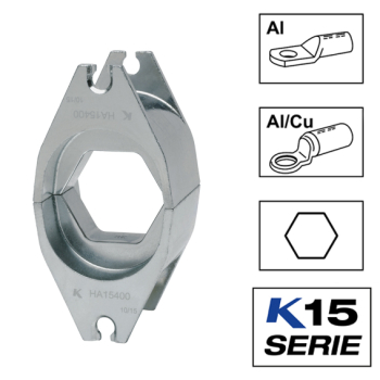 Klauke HA15500 Crimping dies 500mm sq Klauke HA15500 Crimping dies 500mm sq