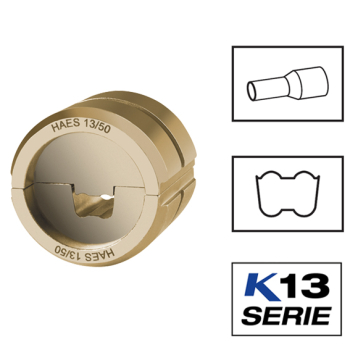 Klauke HAES1370S Trapezoid crimping dies 70mm sq Klauke HAES1370S Trapezoid crimping dies 70mm sq