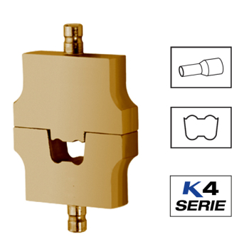 Klauke HAES410S Trapezoid Crimping dies 10mm sq Klauke HAES410S Trapezoid Crimping dies 10mm sq