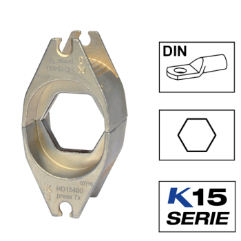 Klauke HD15500 Crimping dies 500mm sq Klauke HD15500 Crimping dies 500mm sq
