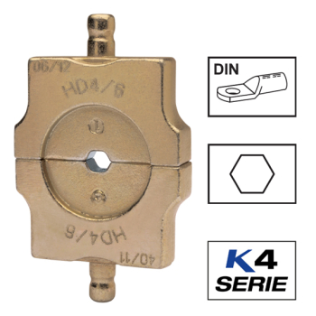 Klauke HD470 Crimping dies 70mm sq Klauke HD470 Crimping dies 70mm sq