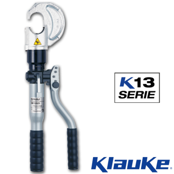 Klauke HK12030 Hand-operated hydraulic crimping tool 16 to 400mm² with 30mm C-head.